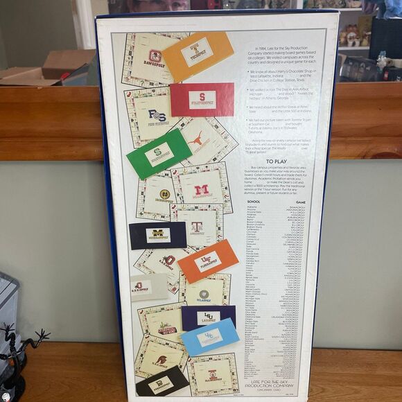 RARE Novaopoly Villa Nova College Special Edition Alumni Monopoly Board Game '91 - Picture 6 of 12